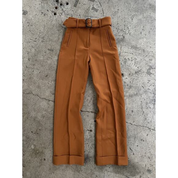 Sezane Pants - Sezane Lukas Trousers In Ochre Size FR 36 MSRP $175